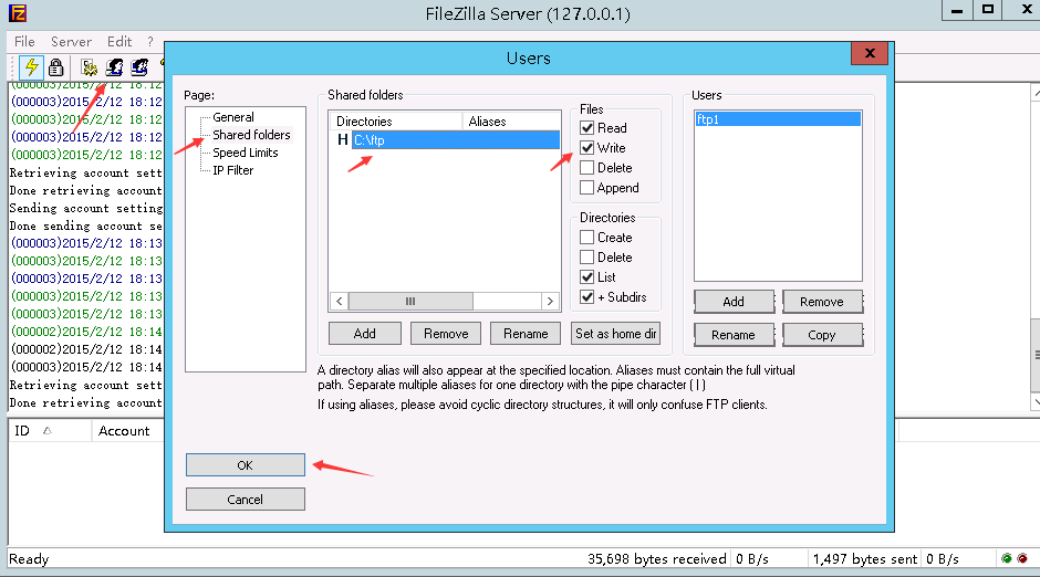 使用FileZilla